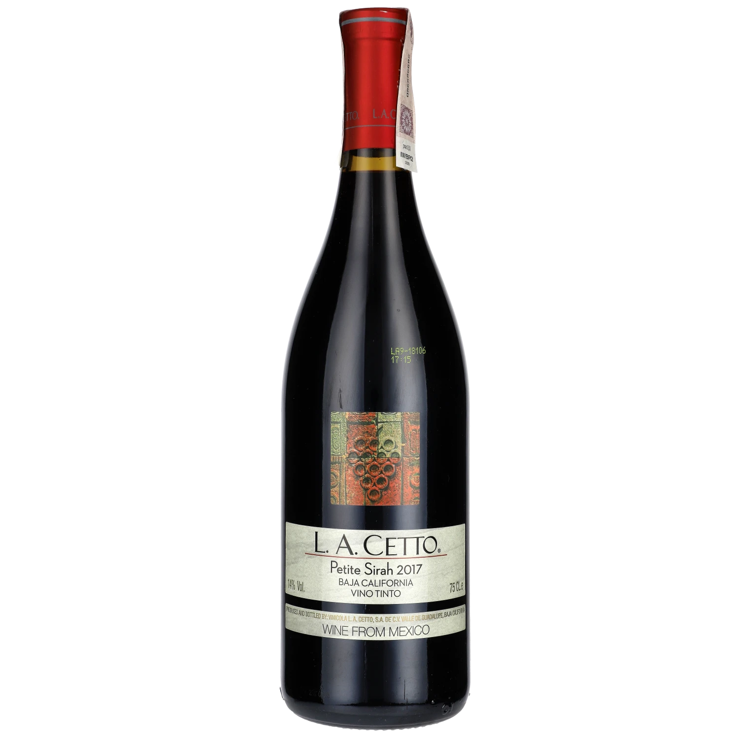 zdjęcie produktu La Cetto Petite Sirah 2017 14% 0,75L